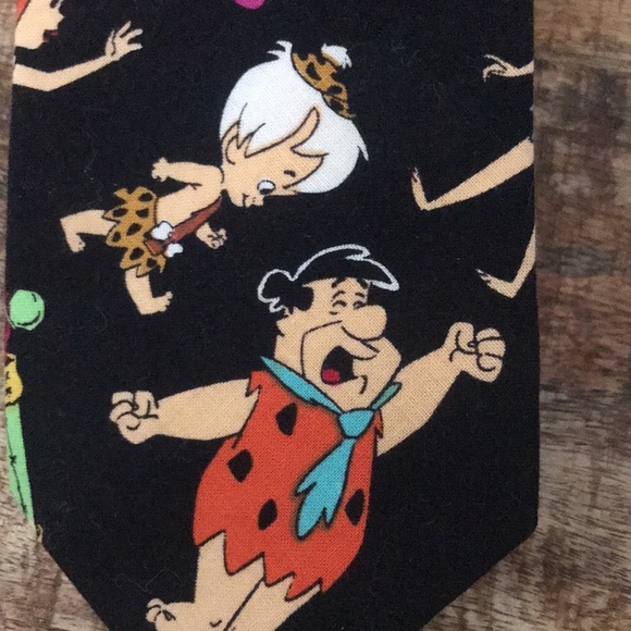 Ralph Martins flint stone tie . - Picture 2 of 4